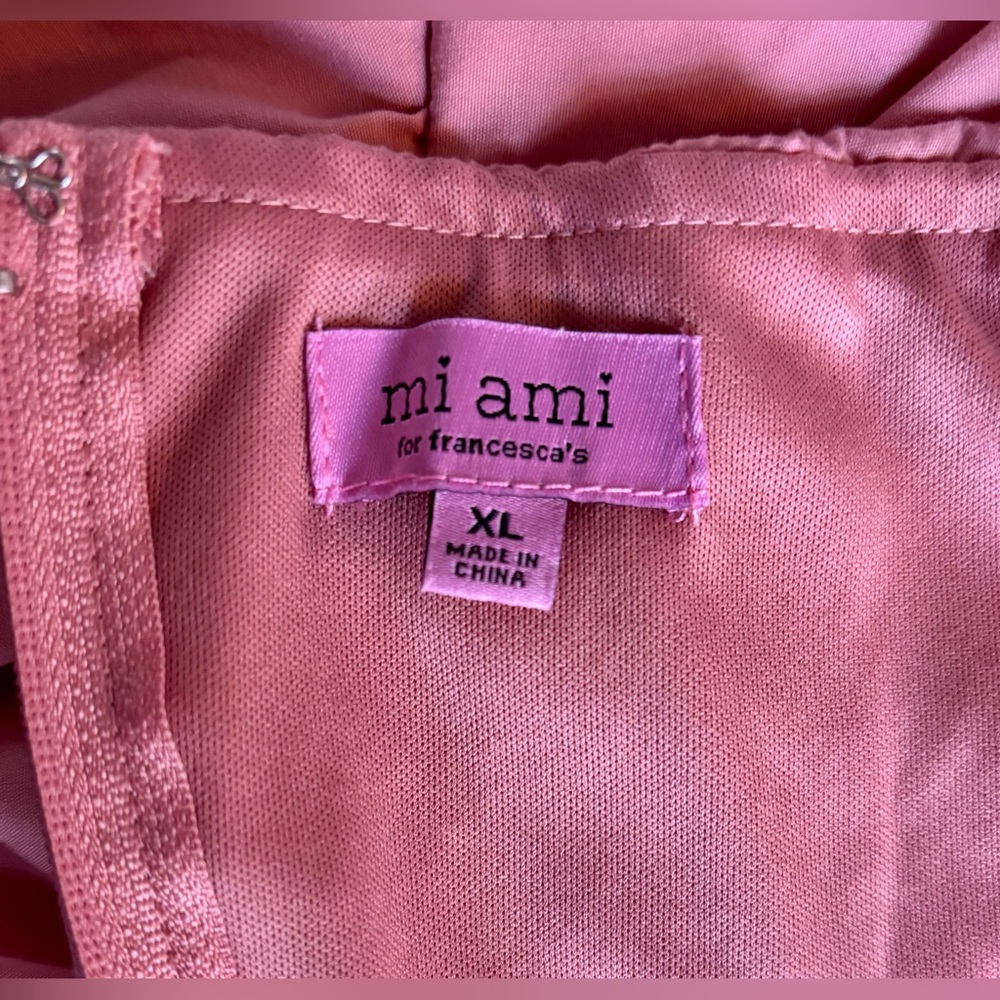 Francesca's Collections Pink Midi Dress - Picture 6 of 6